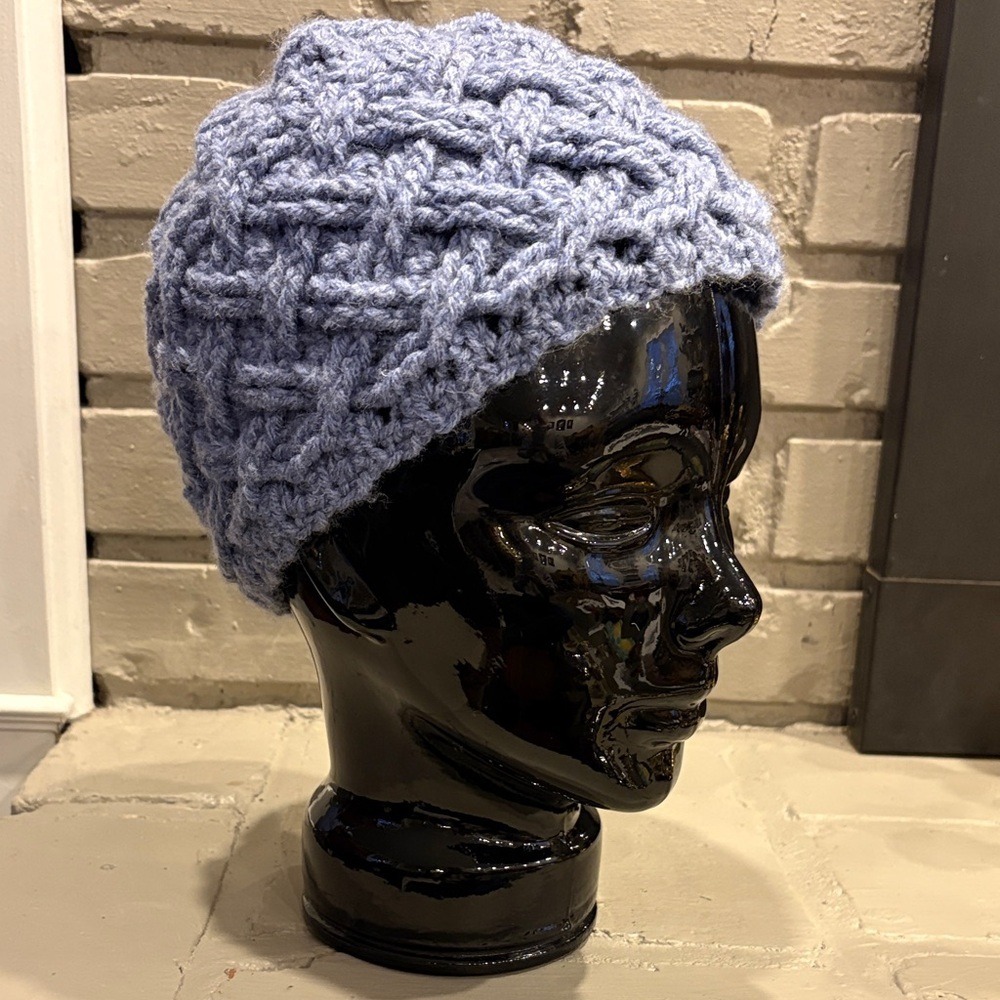 Handcrafted‎ Crochet Chunky Cable Knit Beanie